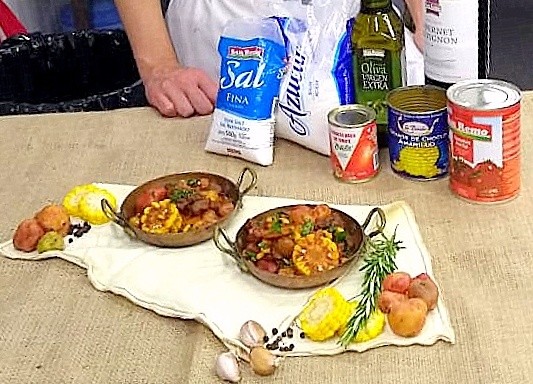 Receta Cazuela de llama.